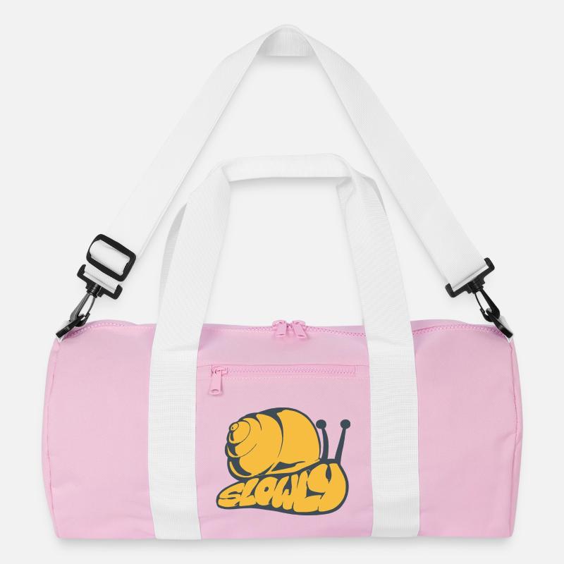 Langsam ein gezogenes Wort Recycelte Duffel Bag