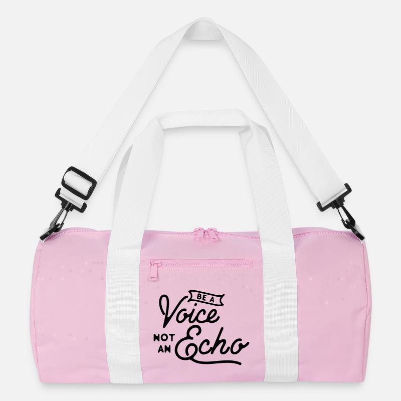 Be a Voice Not an Echo - Leadership Integrity Recycled Duffel Bag
