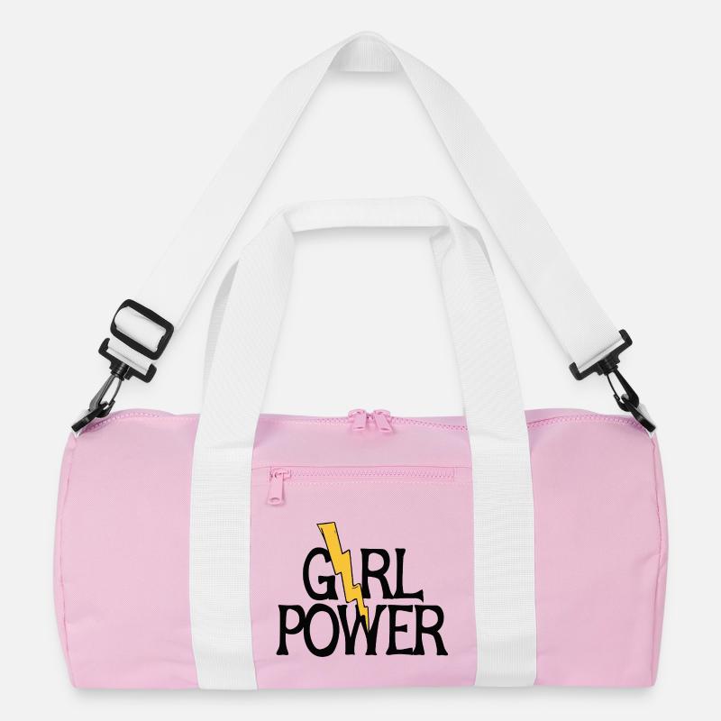Blitz-Mädchen-Power Recycelte Duffel Bag