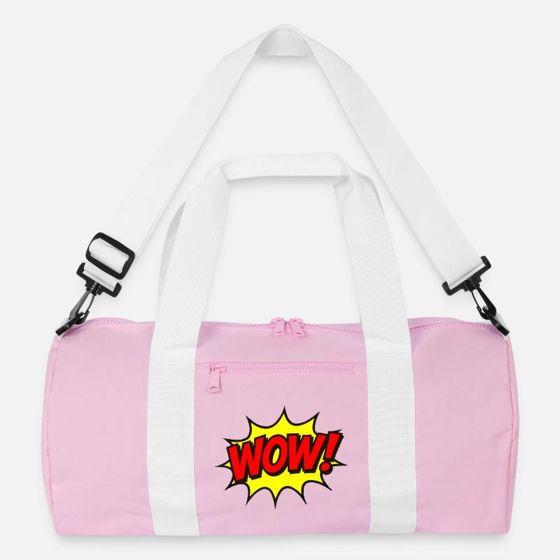 Wow Explosion Pop Art Recycelte Duffel Bag