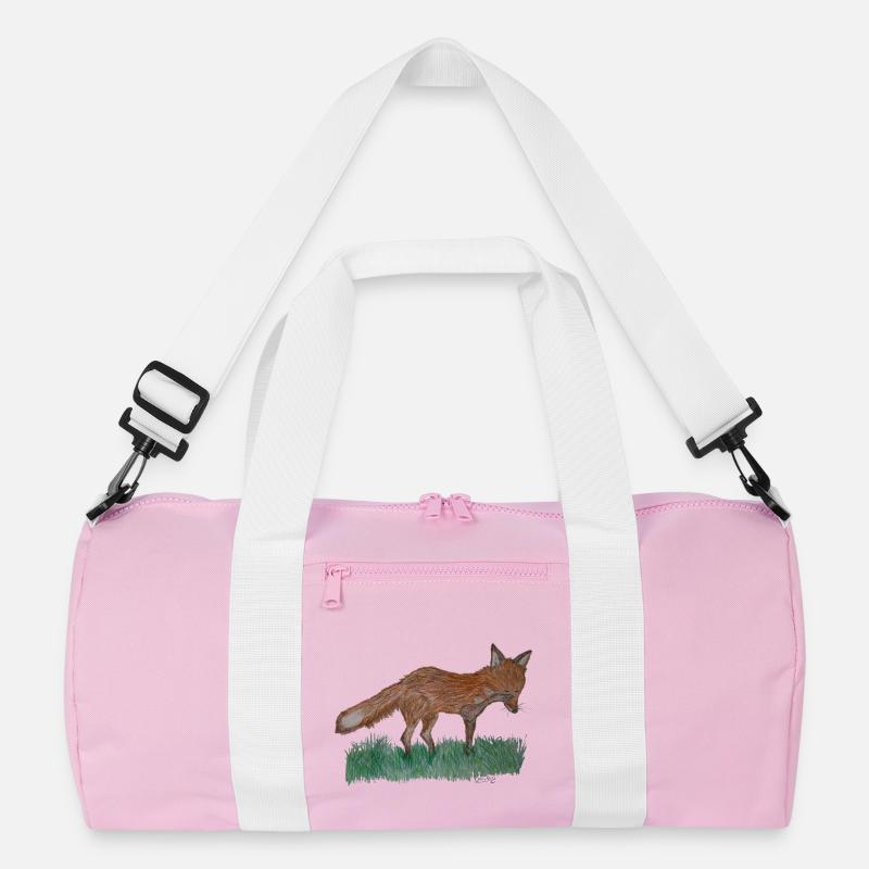 Ich bin nur ein Fuchs Recycelte Duffel Bag