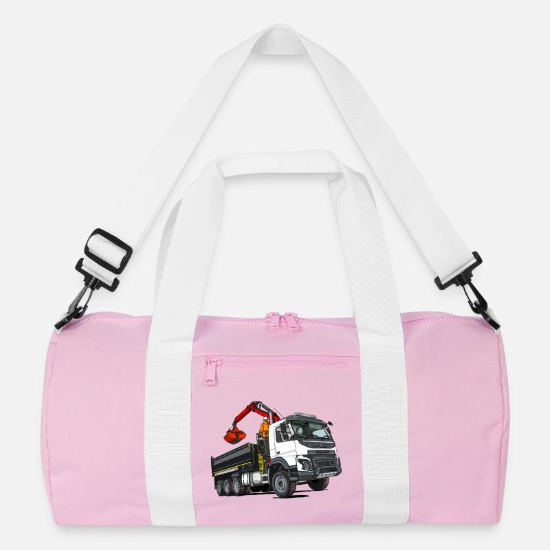 LKW mit Kran Recycelte Duffel Bag