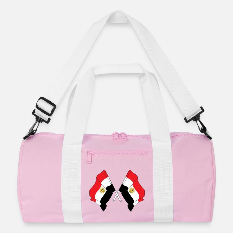 Two flags Egypt Recycled Duffel Bag