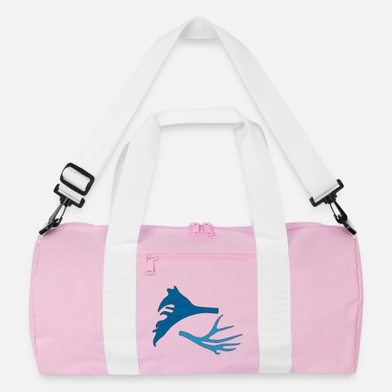 Geweihe vom Hirsch Recycelte Duffel Bag
