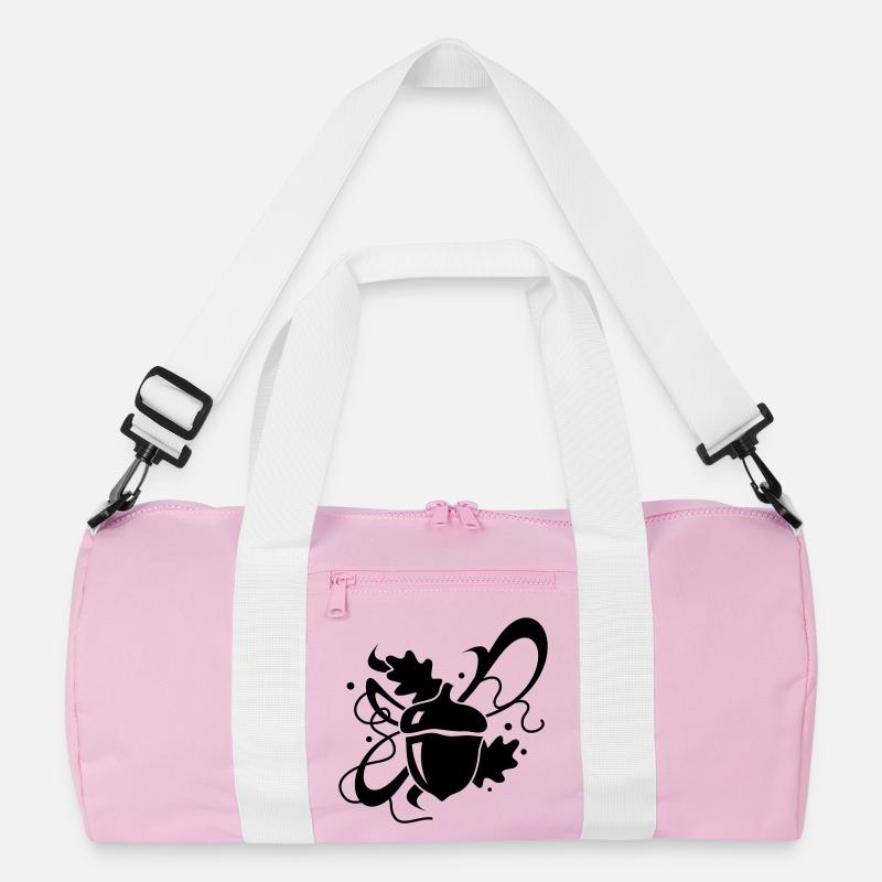 Eichel mit Eichenblätter Recycelte Duffel Bag