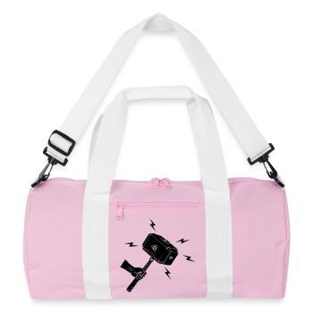 Hammer of thor Thor s hammer Mjolnir - Recycled Duffel Bag - pink/white - Front