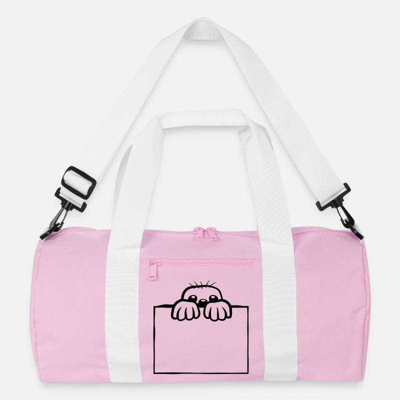 Schild Maulwurf Design Recycelte Duffel Bag