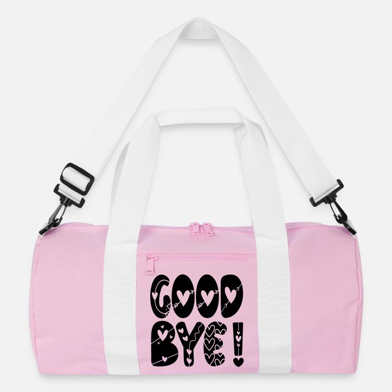 GOODBYE ABSCHIED Recycelte Duffel Bag