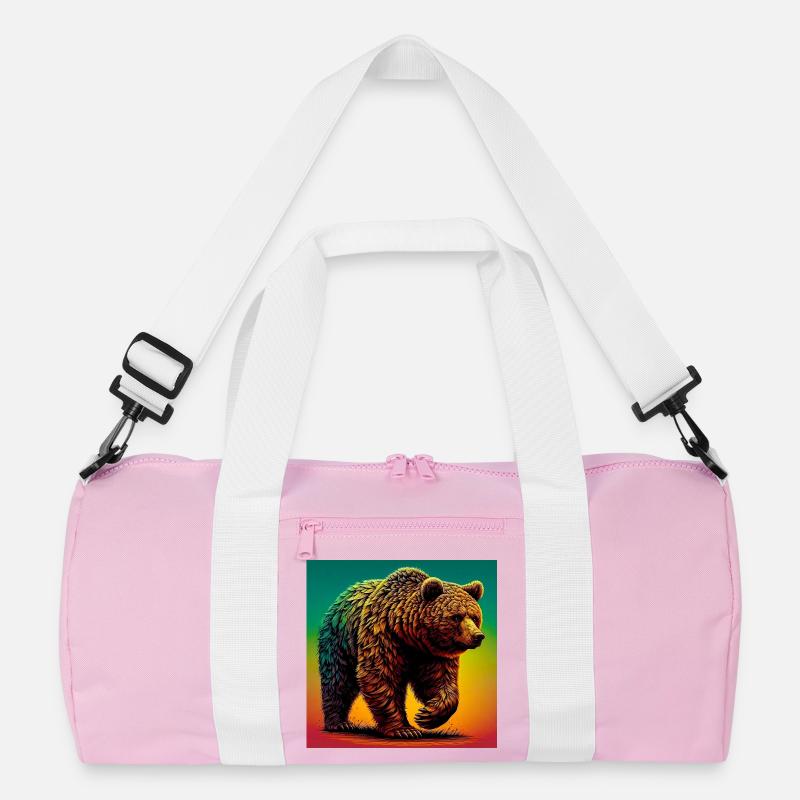 bear Recycled Duffel Bag