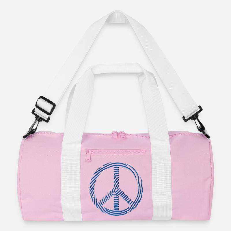 Peace-Zeichen Recycelte Duffel Bag