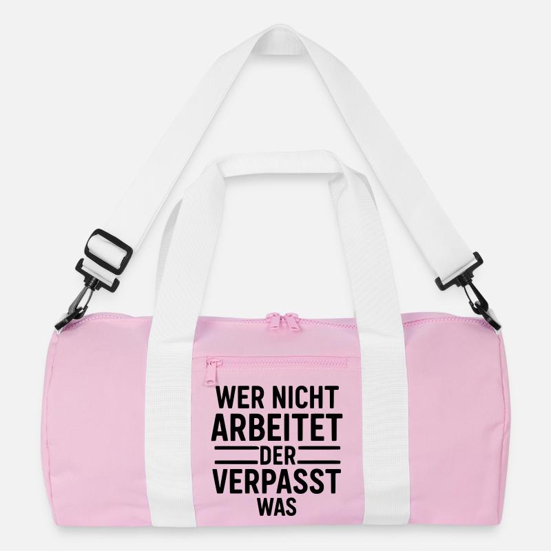 arbeit motivation Recycelte Duffel Bag