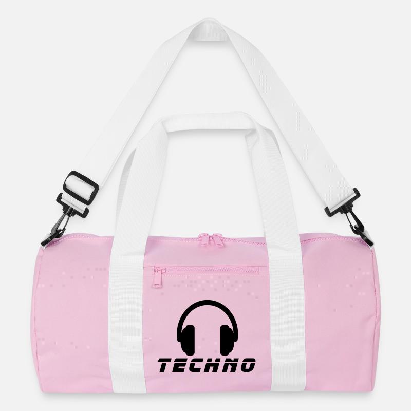 Techno Music Recycelte Duffel Bag