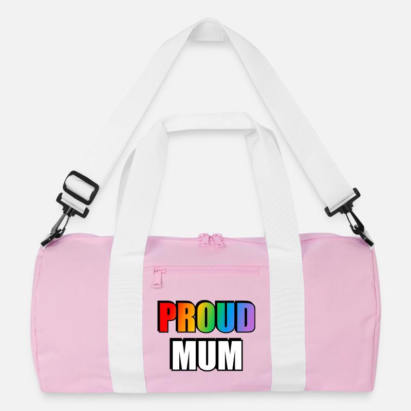 Regenbogen Stolz Mutter Schwul Verbündeter Recycelte Duffel Bag