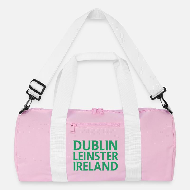 Dublin – Irland Textdesign Recycelte Duffel Bag