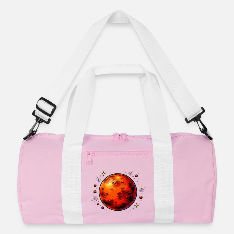 Red Planet Mars Recycled Duffel Bag