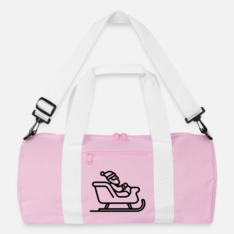 Santa's Schlitten Recycelte Duffel Bag