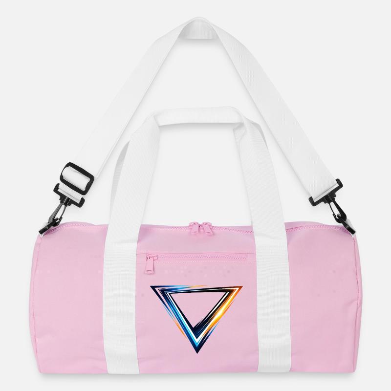 Triangle de design de justaucorps Style sportif moderne Sac de sport recyclé
