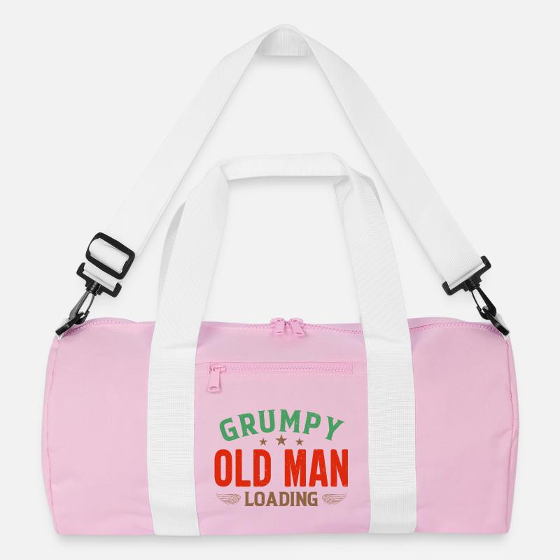 Grumpy Old Man Loading Shirt Recycelte Duffel Bag
