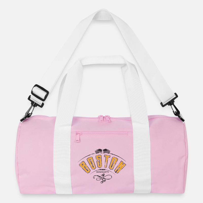 Boston grunge effect Recycled Duffel Bag