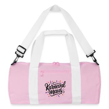 Carnival Mouse Confetti Costume Carnival - Recycled Duffel Bag - pink/white - Front