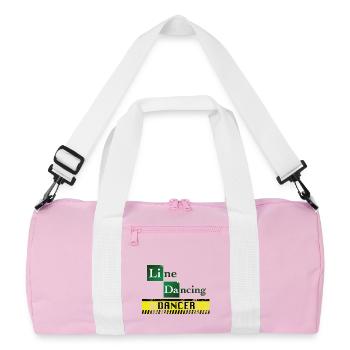 Breaking_Bad - Recycelte Duffel Bag - Rosa/Weiß - Vorne