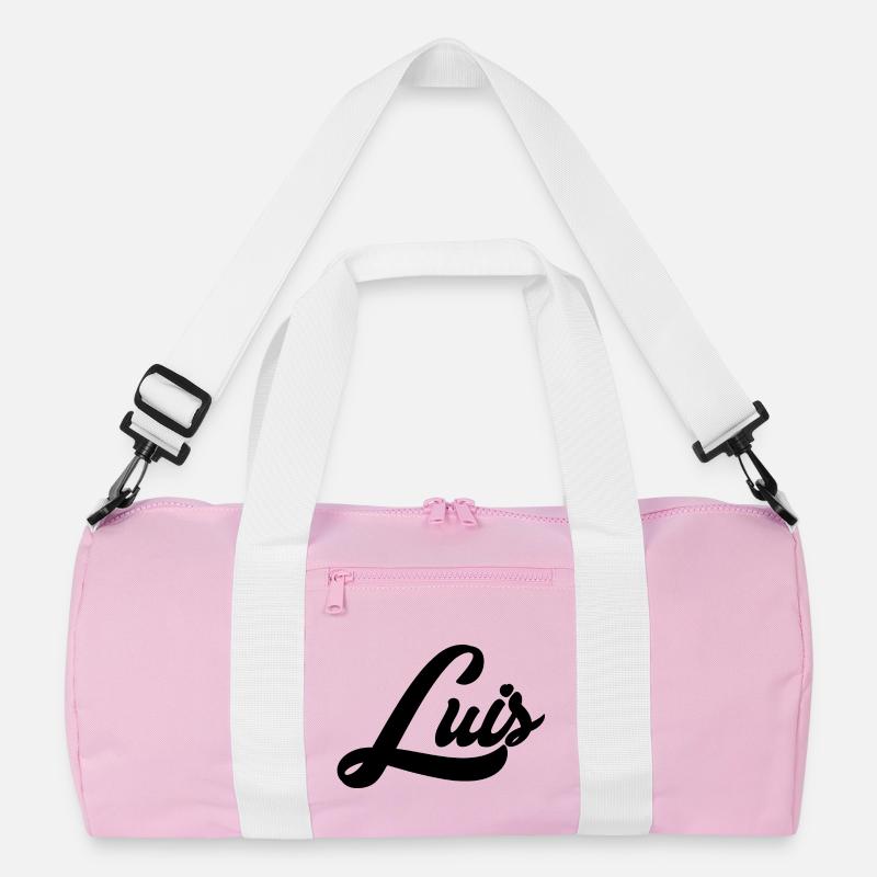Luis Name Schwarz Recycelte Duffel Bag