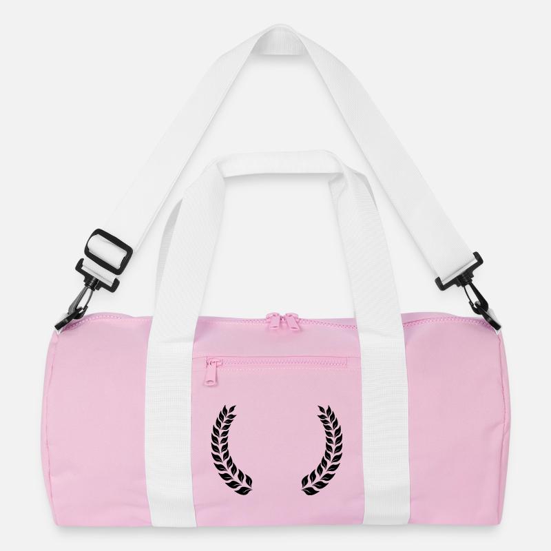 Laurel wreath open space Recycled Duffel Bag