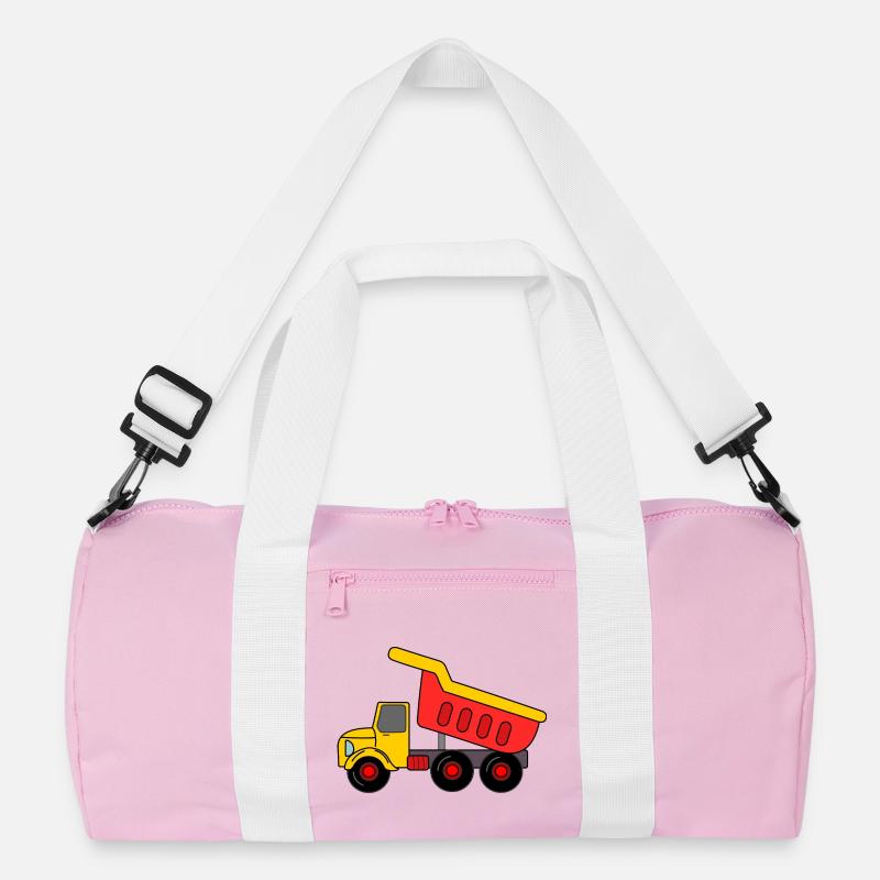 Keepauto Sand, rot gelb Recycelte Duffel Bag