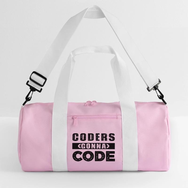 Codeurs qui passent au code Sac de sport recyclé