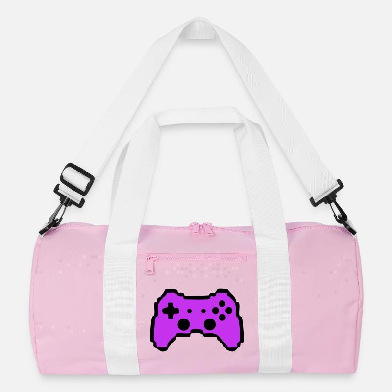 Retro Gamepad Controller Gamer Recycelte Duffel Bag