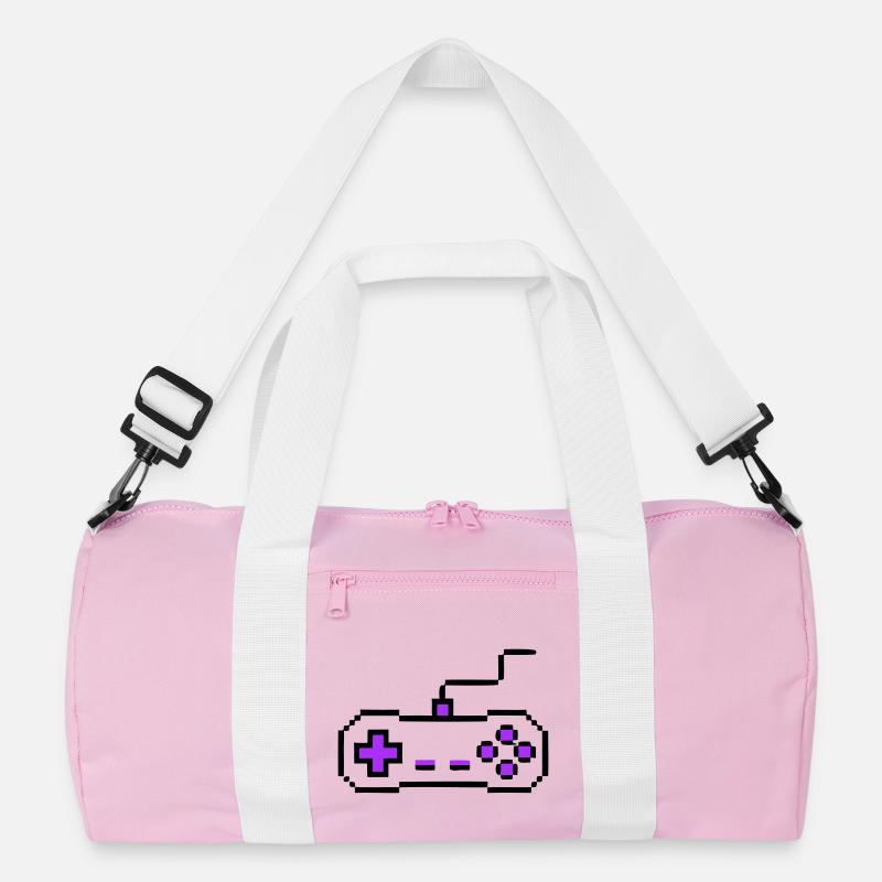 Retro Gamepad Controller Zocker Recycelte Duffel Bag