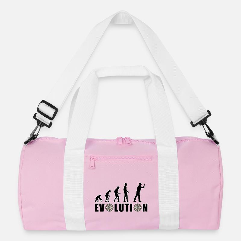 EVOLUTION DARTS Spiel Pfeil Dartscheibe Geschenk Recycelte Duffel Bag