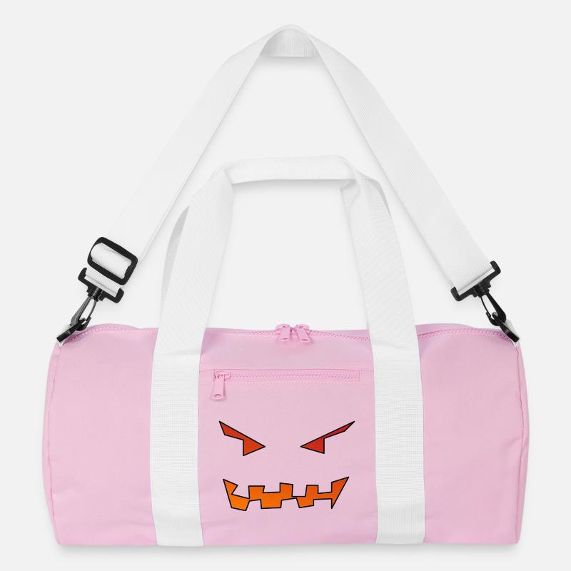 Pumpkin Face Recycled Duffel Bag