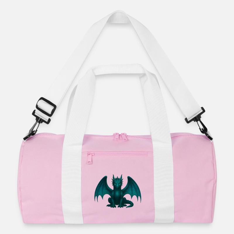 Ätherdrache – Magie & Transformation Recycelte Duffel Bag