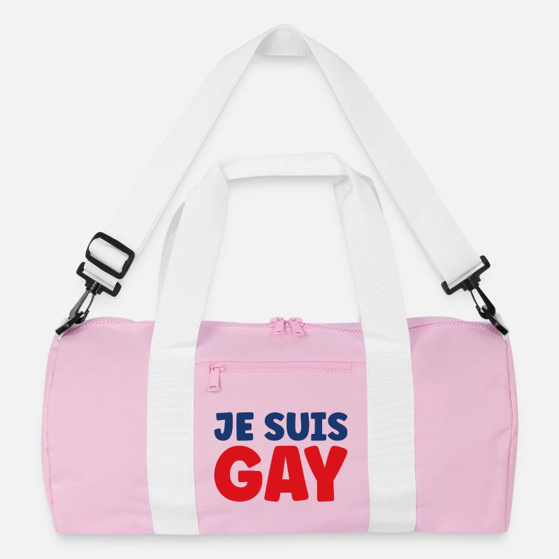 Ich bin schwul Recycelte Duffel Bag