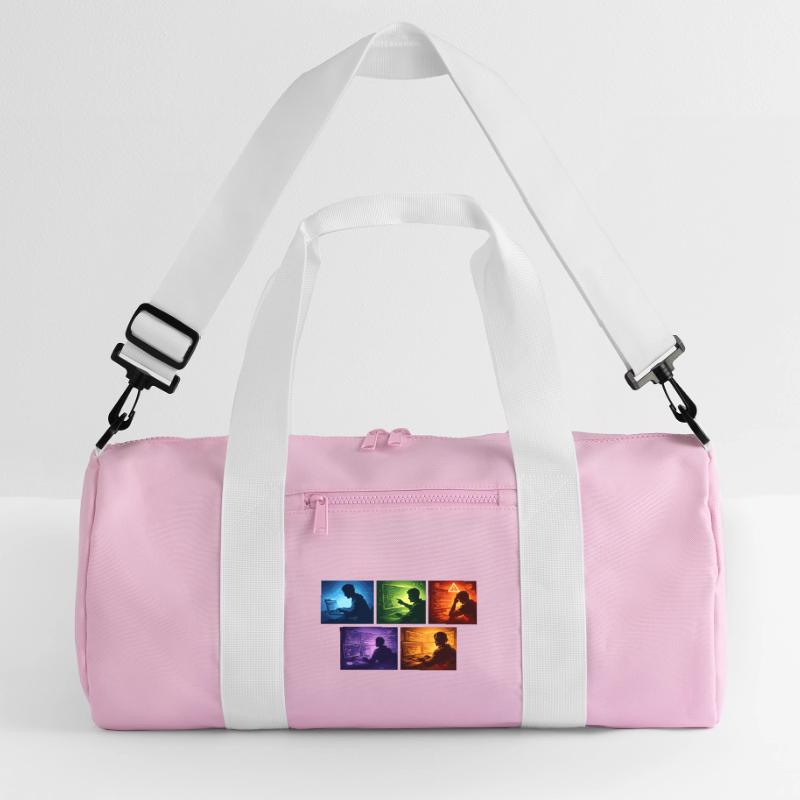Ombre de code multi-écran Sac de sport recyclé