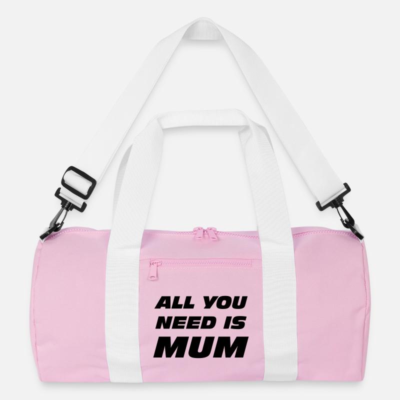Alles, was du brauchst, ist Mama / Muttertag Recycelte Duffel Bag