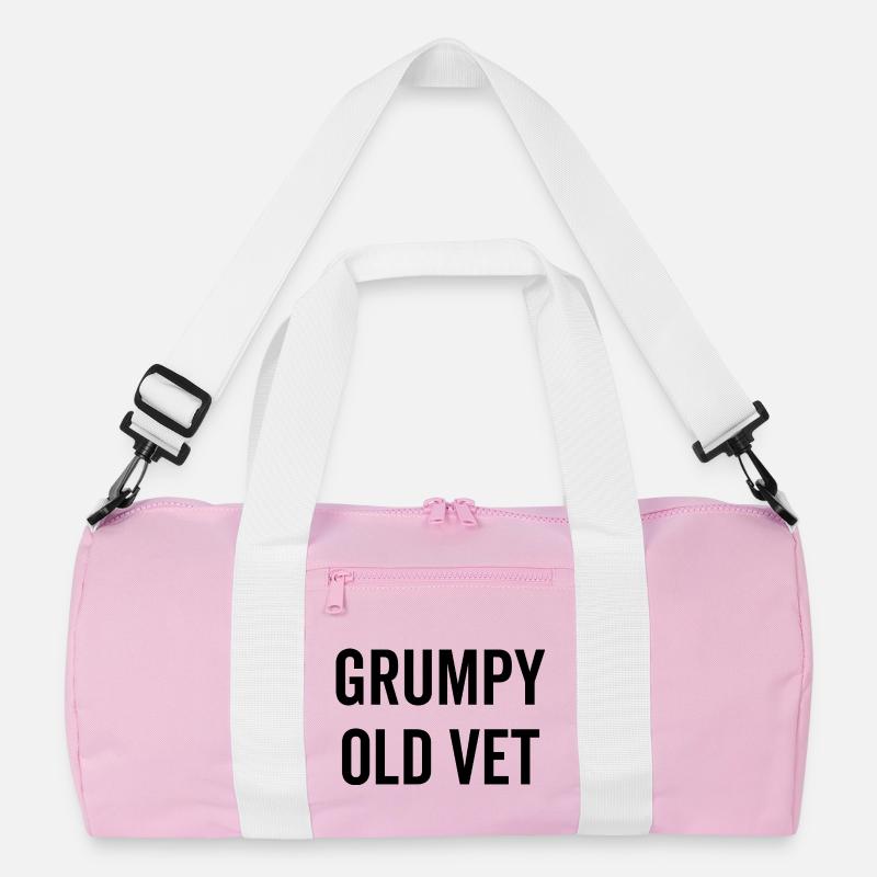 Grumpy Old Vet Recycled Duffel Bag