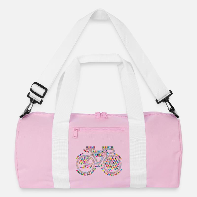 Bicycle languages V2 Recycled Duffel Bag