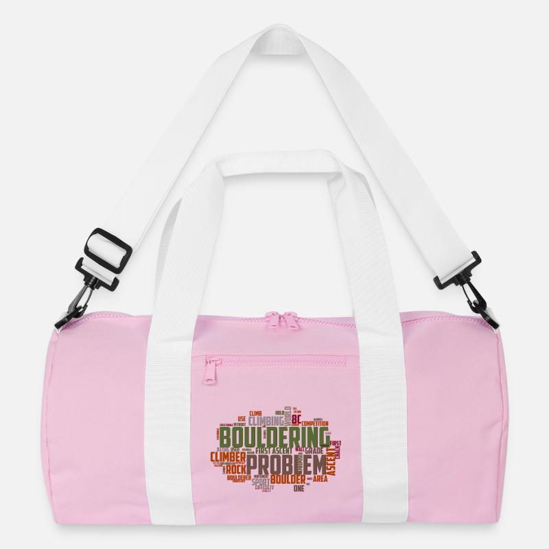 Boulder Word Cloud Recycelte Duffel Bag