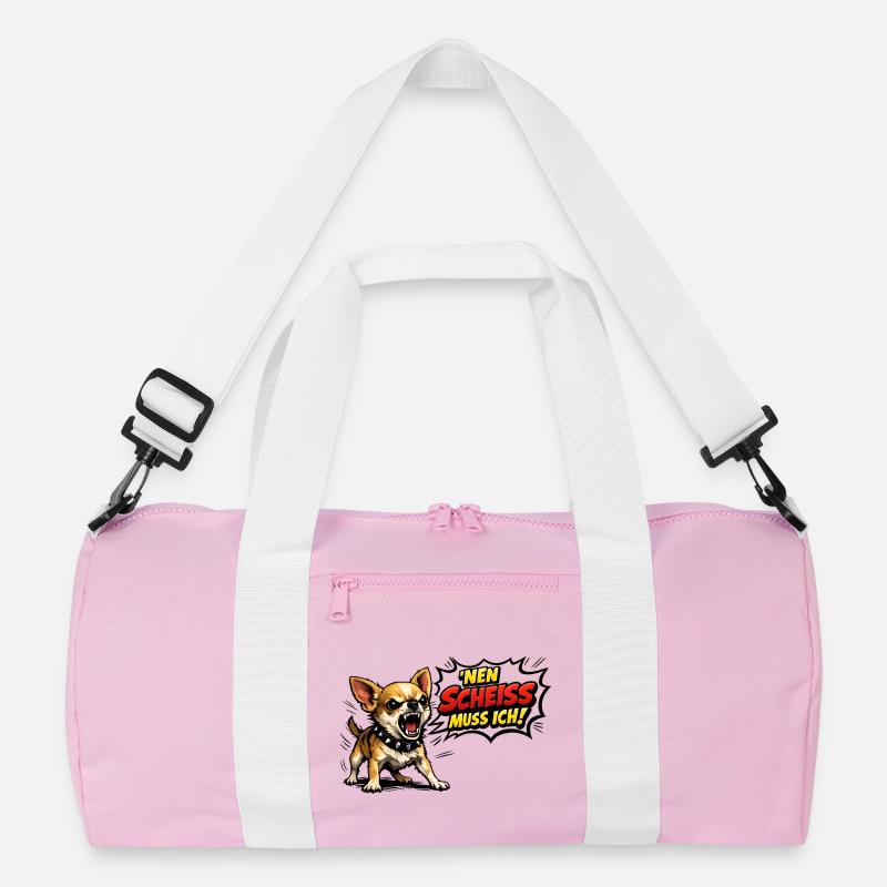 Nen scheiß muss ich Recycelte Duffel Bag