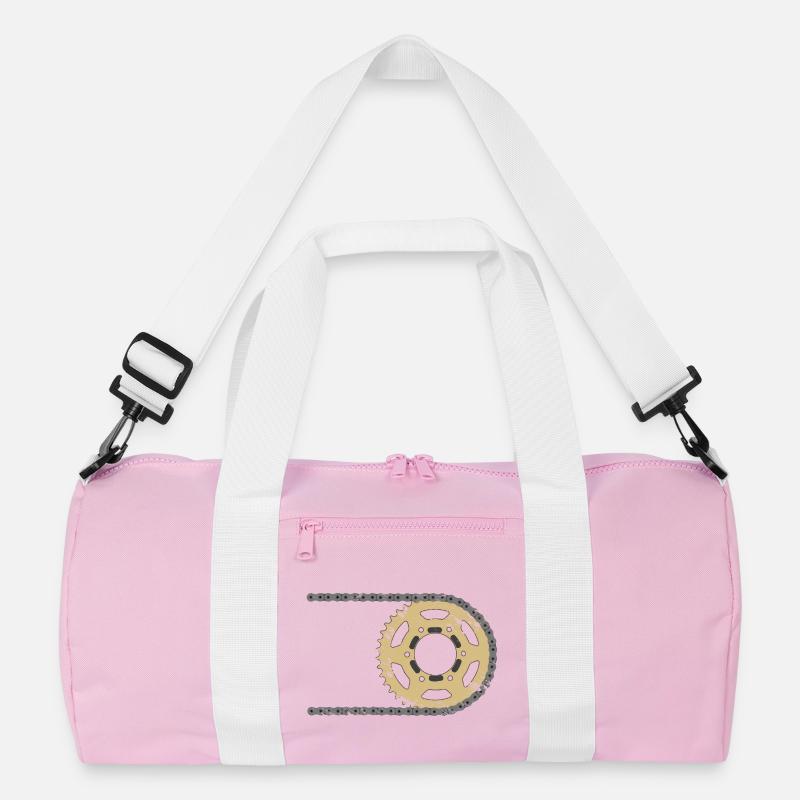 Sprocket chain composite cracks Recycled Duffel Bag