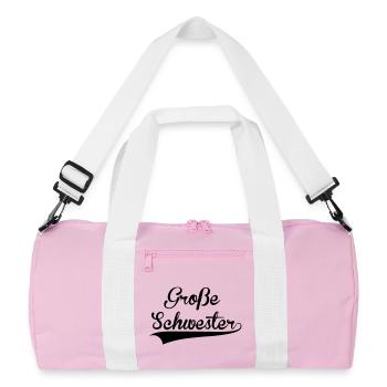 Big Sister - Sac de sport recyclé - rose/blanc - Devant