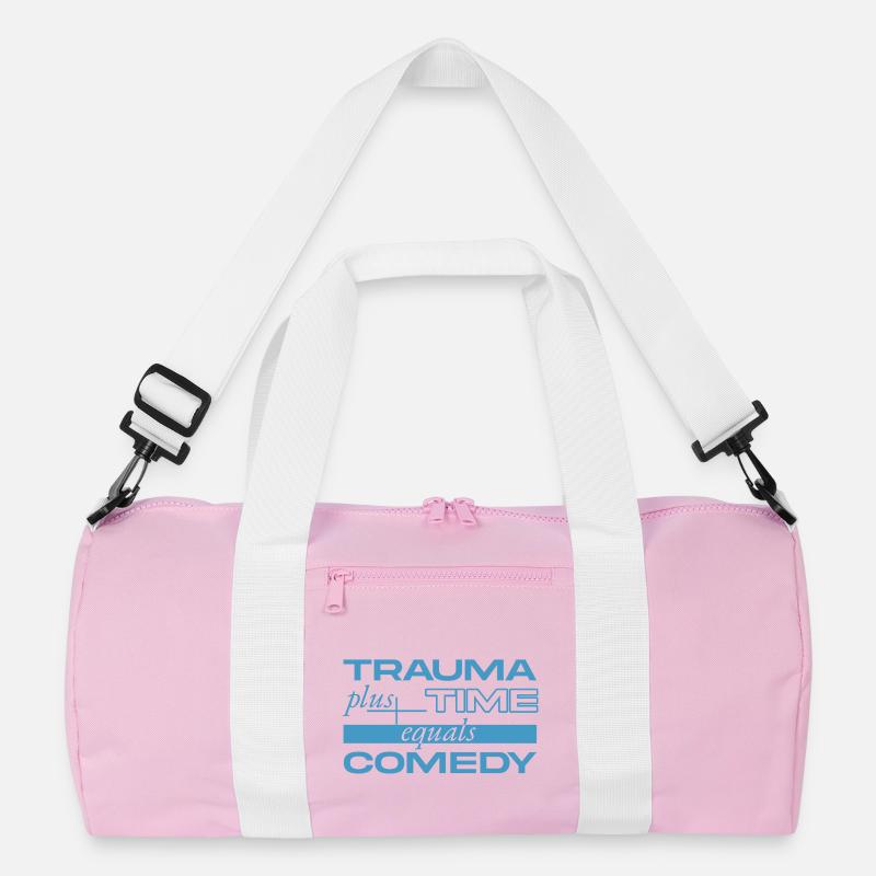 Trauma + Zeit = Comedy Recycelte Duffel Bag