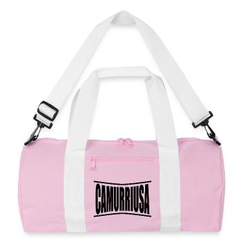 T-Shirt Sicilia Termine siciliano camurriusa - Recycelte Duffel Bag - Rosa/Weiß - Vorne