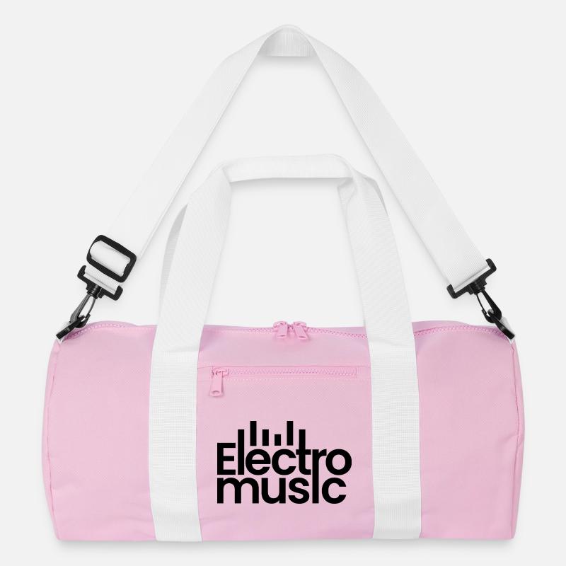 Electro music logo Recycled Duffel Bag
