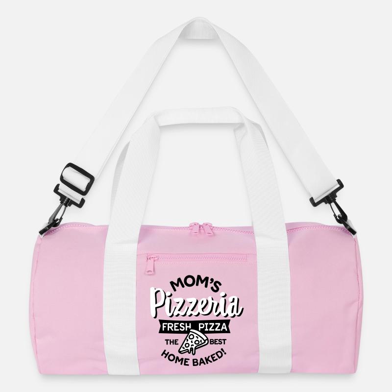Moms's Pizzeria Mama Pizza Bäcker Muttertag Mutti Recycelte Duffel Bag