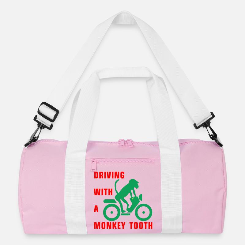 Driving with a monkey tooth - Affenzahn Recycelte Duffel Bag