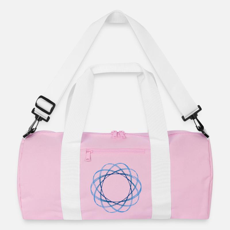 geometrical shape (mod.) crimped Recycled Duffel Bag