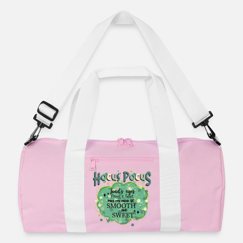 Hocus Pocus/Toad´s Eyes.... spell for halloween Recycled Duffel Bag